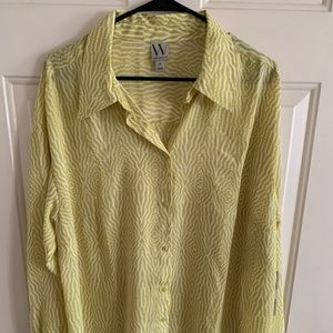 Worthington button down blouse